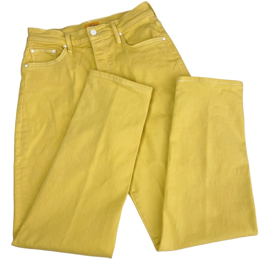 MOTHER The Tune Up Bona‎ Fide Hover Primrose Yellow Sz 28 - Picture 14 of 16